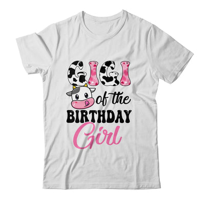 Gigi Of The Birthday Girl Cow Farm 1st Birthday Girl Shirt & Hoodie | siriusteestore