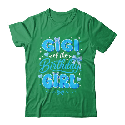 Gigi Of The Birthday Girl Family Coquette Bow Blue Cute Shirt & Hoodie | siriusteestore