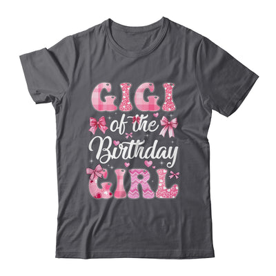 Gigi Of The Birthday Girl Family Pink Coquette Bow Shirt & Hoodie | siriusteestore