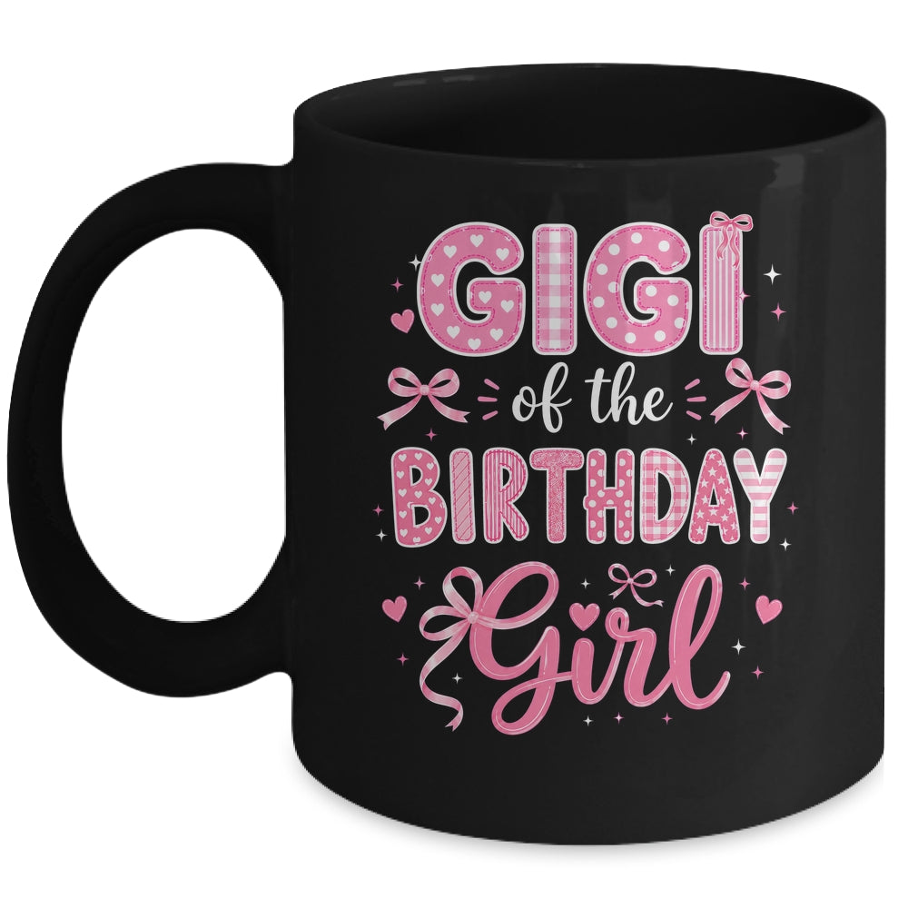 Gigi Of The Birthday Girl Matching Pink Coquette Bow Mug | siriusteestore