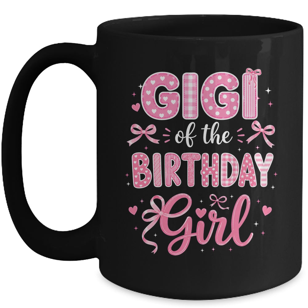 Gigi Of The Birthday Girl Matching Pink Coquette Bow Mug | siriusteestore