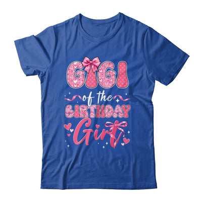 Gigi Of The Birthday Girl Pink Coquette Bow Family Shirt & Hoodie | siriusteestore