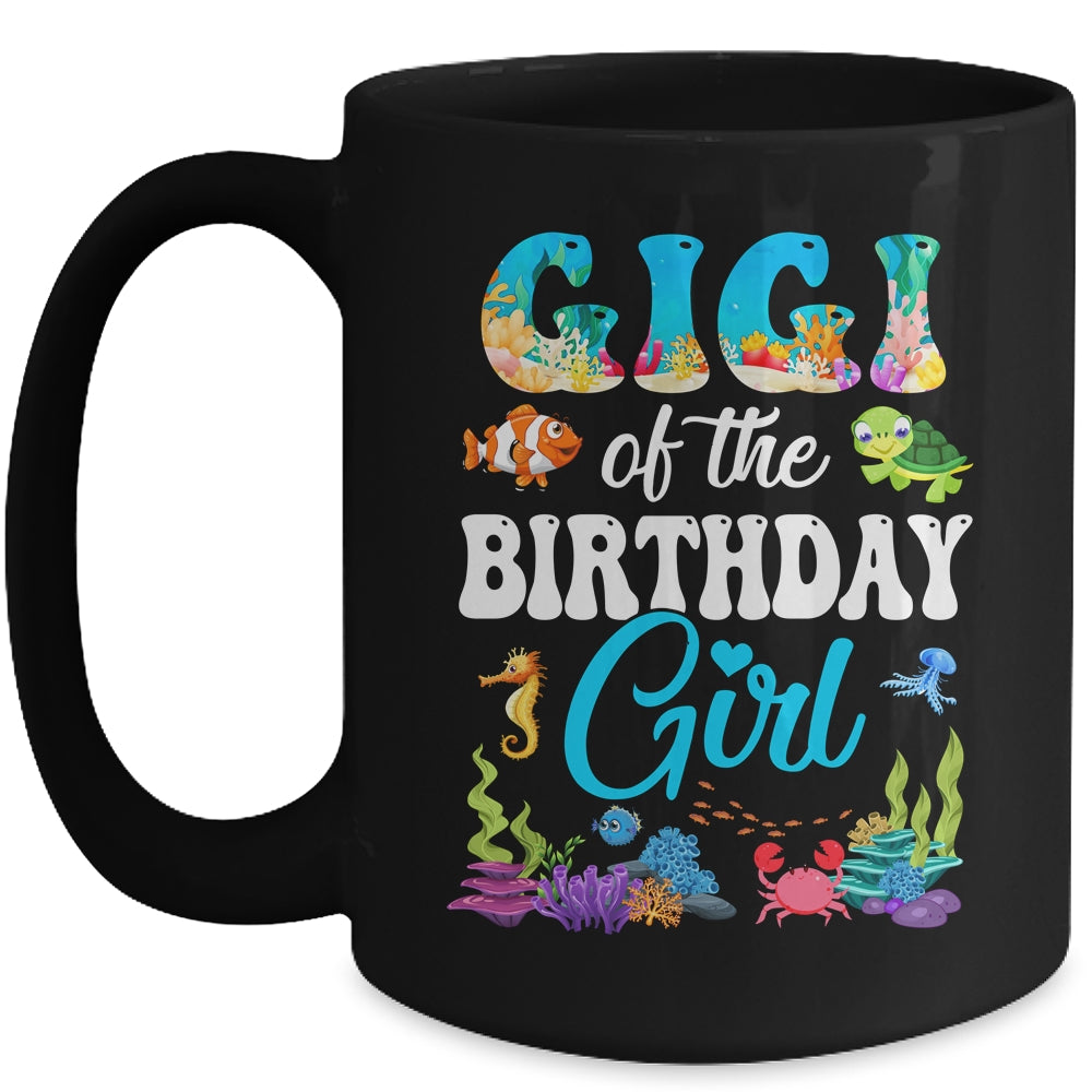 Gigi Of The Birthday Girl Sea Fish Ocean Aquarium Party Mug | siriusteestore