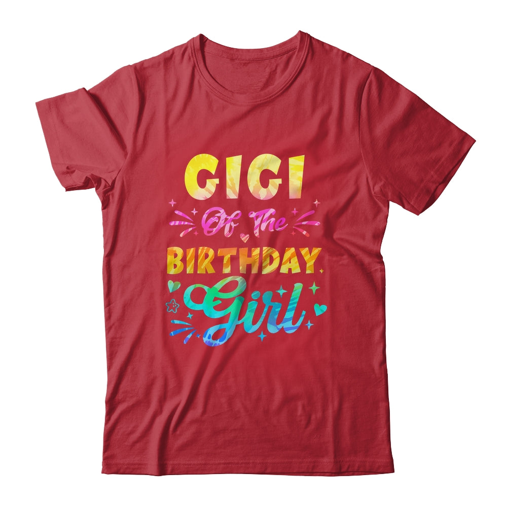 Gigi Of The Birthday Girl Tie Dye 1st Birthday Family Shirt & Hoodie | siriusteestore