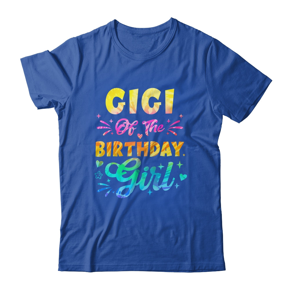 Gigi Of The Birthday Girl Tie Dye 1st Birthday Family Shirt & Hoodie | siriusteestore
