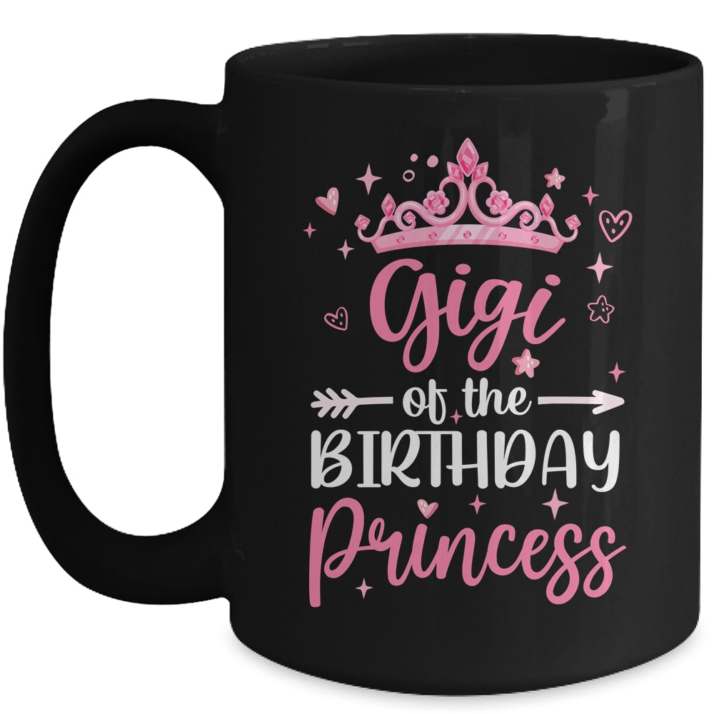 Gigi Of The Birthday Princess Birthday Girl Kid Family Mug | siriusteestore