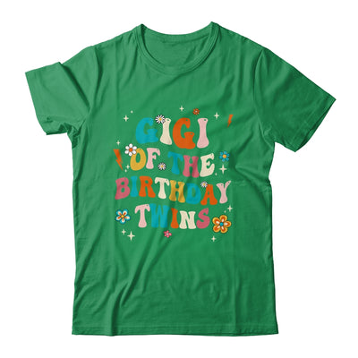 Gigi Of The Birthday Twins Boys Girls Party Retro Bday Shirt & Hoodie | siriusteestore