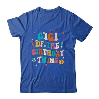 Gigi Of The Birthday Twins Boys Girls Party Retro Bday Shirt & Hoodie | siriusteestore