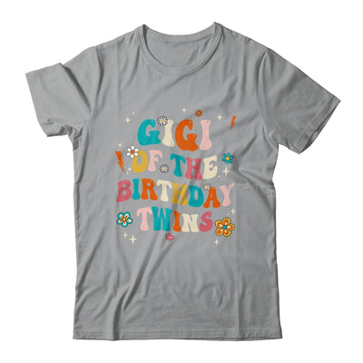 Gigi Of The Birthday Twins Boys Girls Party Retro Bday Shirt & Hoodie | siriusteestore