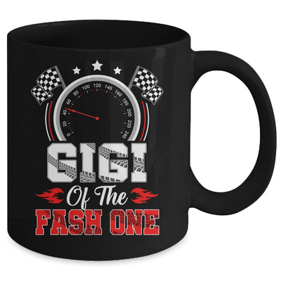 Gigi Of The Fast One 1st Birthday Racing Car Family Mug | siriusteestore
