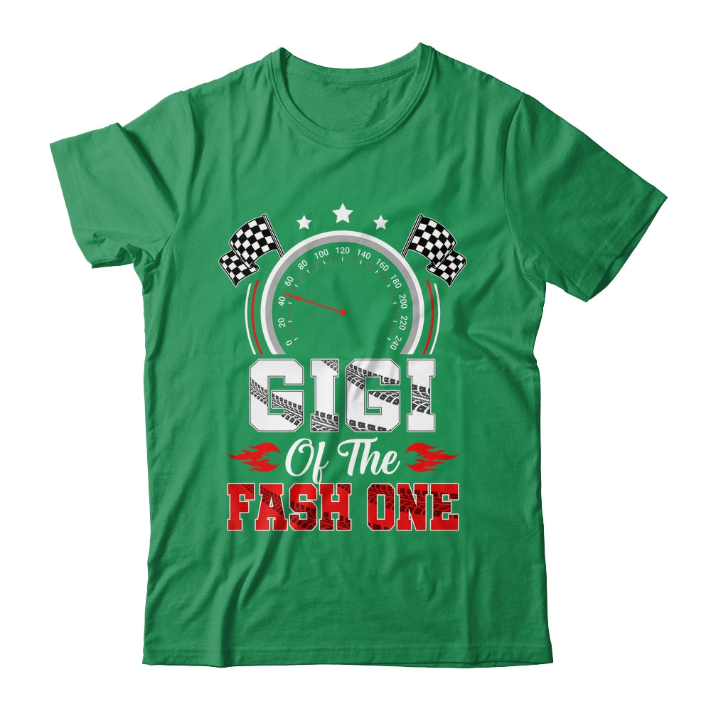 Gigi Of The Fast One 1st Birthday Racing Car Family Shirt & Hoodie | siriusteestore
