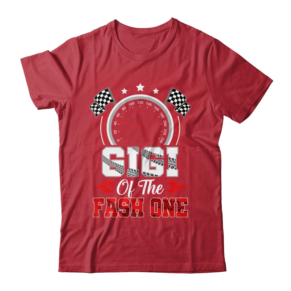 Gigi Of The Fast One 1st Birthday Racing Car Family Shirt & Hoodie | siriusteestore