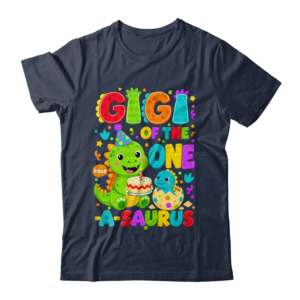 Gigi Of The One-A-Saurus 1St Birthday Boy T-Rex Dinosaur Shirt & Hoodie | siriusteestore