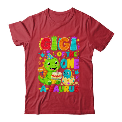 Gigi Of The One-A-Saurus 1St Birthday Boy T-Rex Dinosaur Shirt & Hoodie | siriusteestore