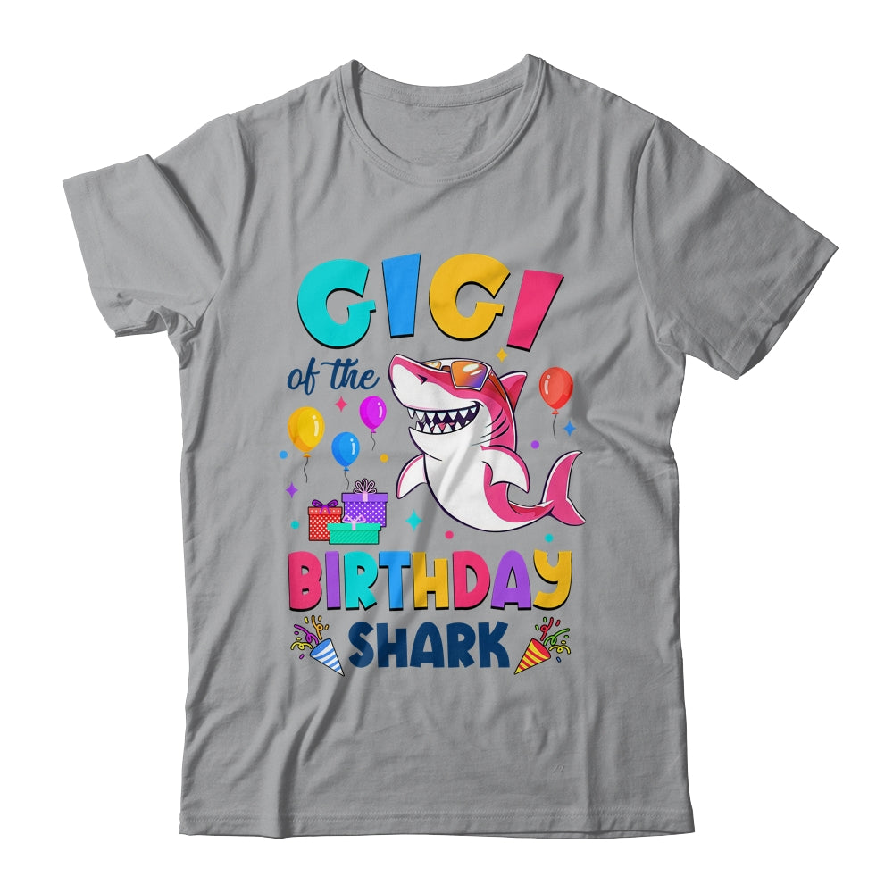 Gigi Of The Shark Birthday Family Matching Party Kids Shirt & Hoodie | siriusteestore