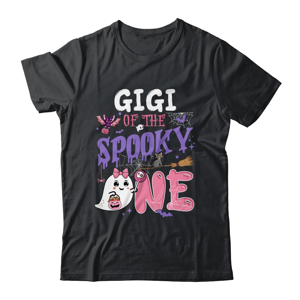 Gigi Of The Spooky One 1st Birthday Girl Halloween Ghost Shirt & Hoodie | siriusteestore
