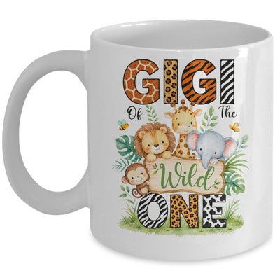 Gigi Of The Wild One First Birthday Boy Jungle Safari Mug | siriusteestore