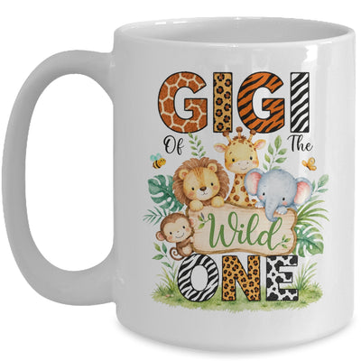 Gigi Of The Wild One First Birthday Boy Jungle Safari Mug | siriusteestore