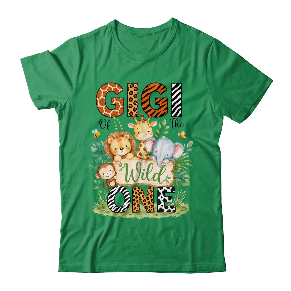 Gigi Of The Wild One First Birthday Boy Jungle Safari Shirt & Hoodie | siriusteestore