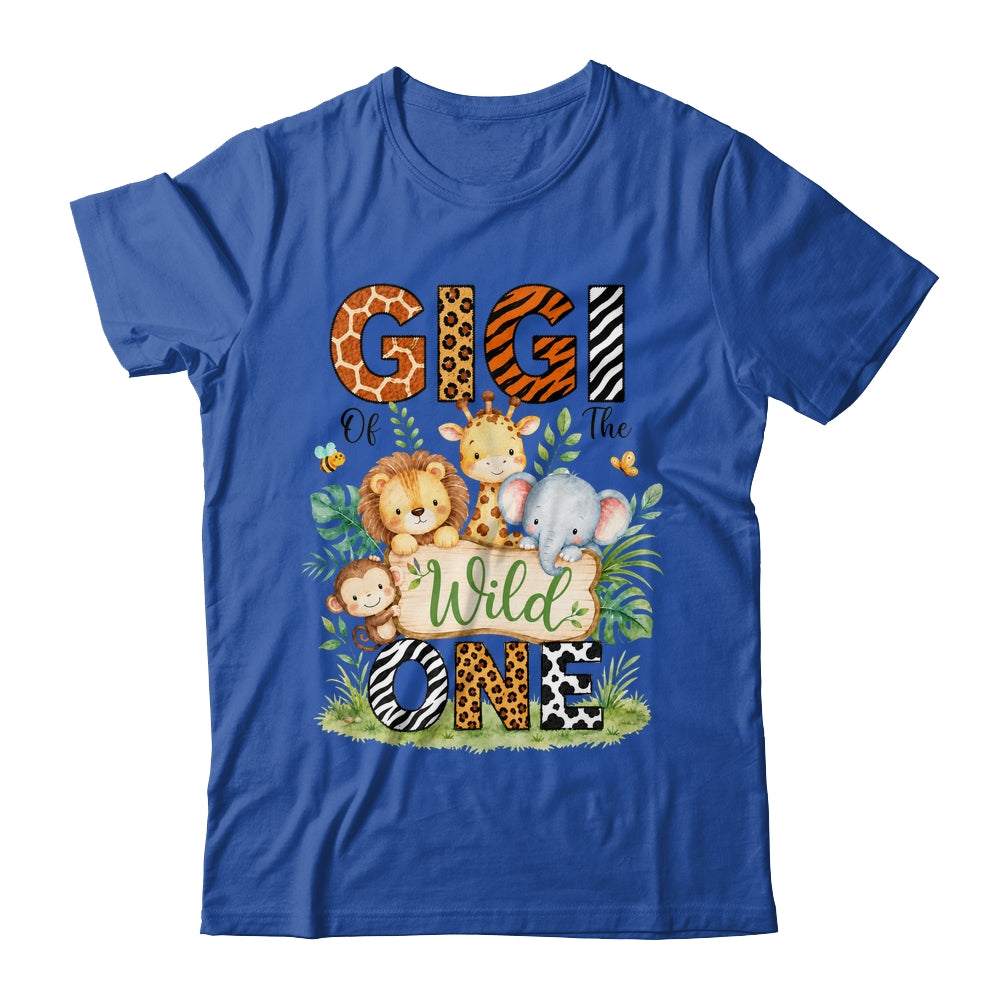Gigi Of The Wild One First Birthday Boy Jungle Safari Shirt & Hoodie | siriusteestore