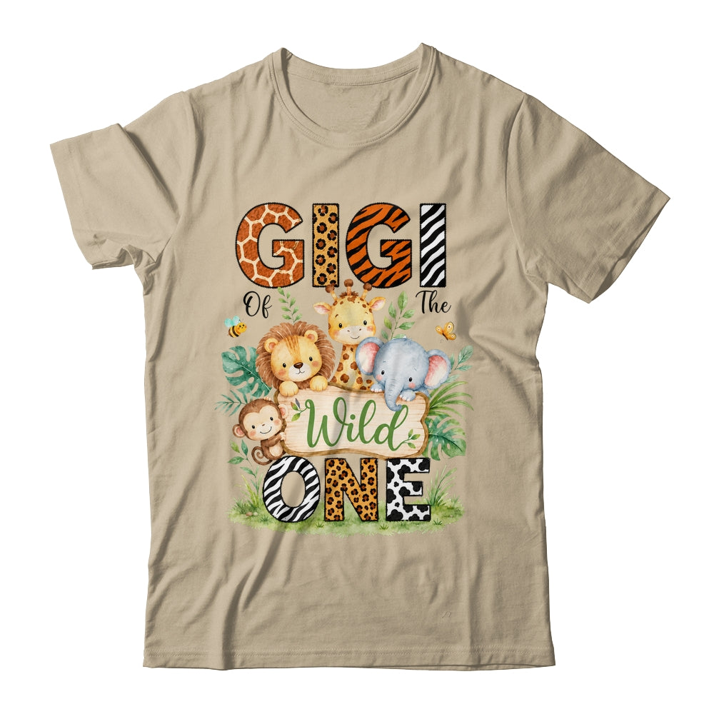 Gigi Of The Wild One First Birthday Boy Jungle Safari Shirt & Hoodie | siriusteestore