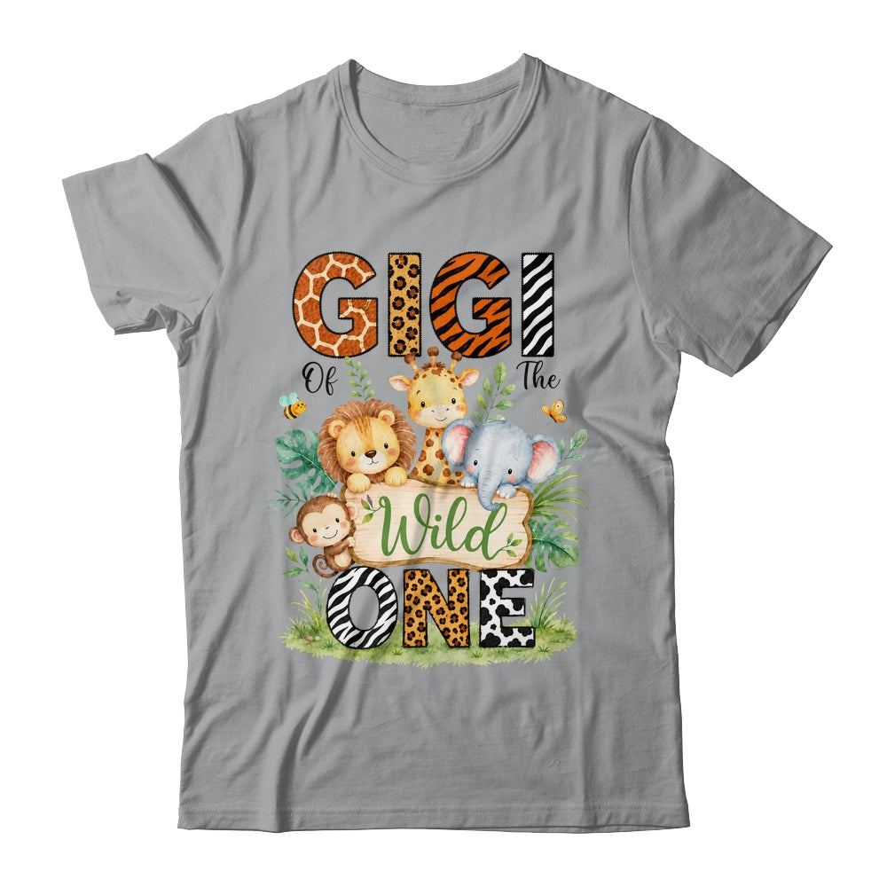 Gigi Of The Wild One First Birthday Boy Jungle Safari Shirt & Hoodie | siriusteestore