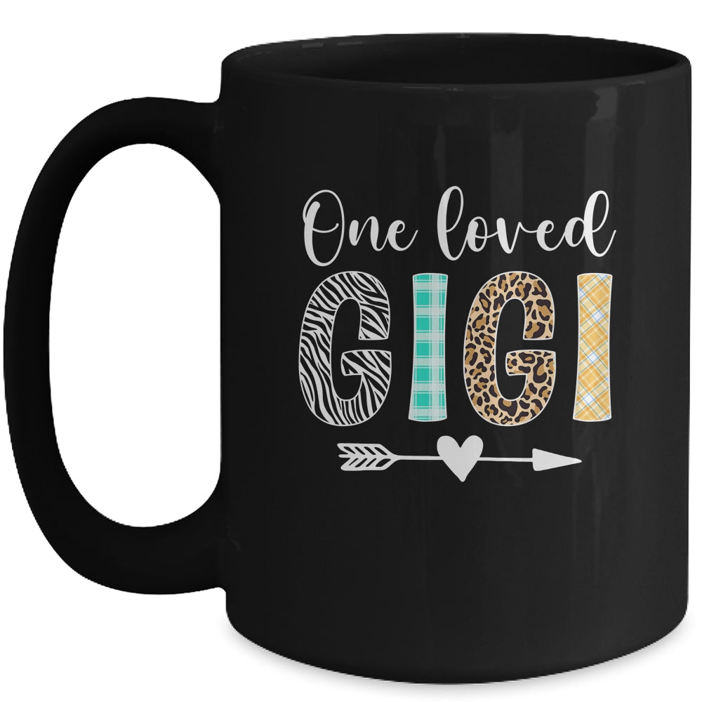 Gigi Women Cute Design One Loved Gigi Mother's Day Mug | siriusteestore