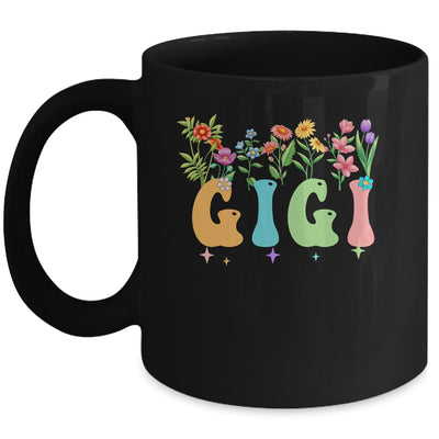Gigi Women Wildflower Floral Design Gigi Mothers Day Mug | siriusteestore