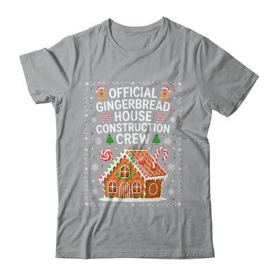 Gingerbread House Construction Crew Cookie Baking Christmas Shirt & Sweatshirt | siriusteestore