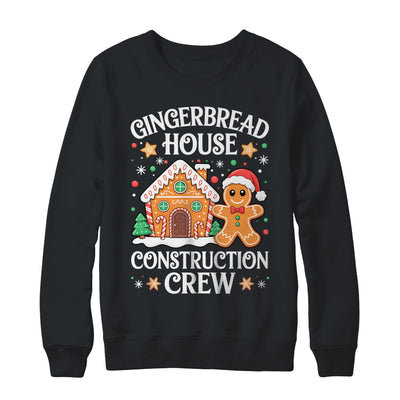 Gingerbread House Construction Crew Decorating Baking Xmas Shirt & Sweatshirt | siriusteestore