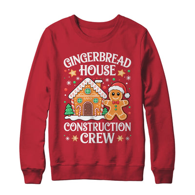 Gingerbread House Construction Crew Decorating Baking Xmas Shirt & Sweatshirt | siriusteestore