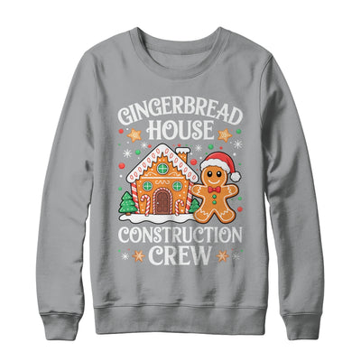 Gingerbread House Construction Crew Decorating Baking Xmas Shirt & Sweatshirt | siriusteestore