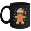 Gingerbread Man Pink Christmas Cookie Costume Baking Team Mug | siriusteestore
