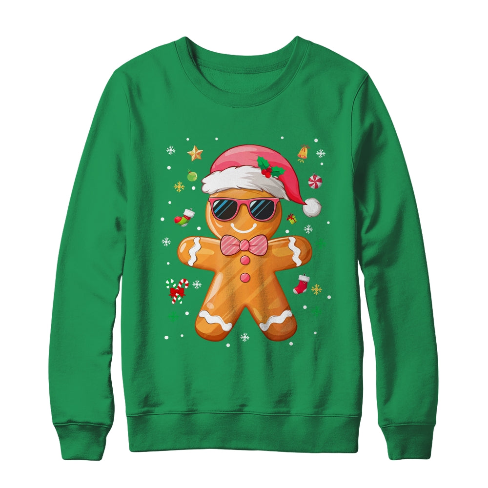 Gingerbread Man Pink Christmas Cookie Costume Baking Team Shirt & Sweatshirt | siriusteestore