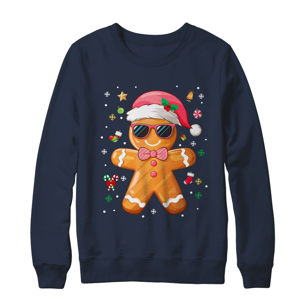 Gingerbread Man Pink Christmas Cookie Costume Baking Team Shirt & Sweatshirt | siriusteestore