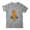 Gingerbread Man Weightlifting Christmas Fitness Gym Deadlift Shirt & Sweatshirt | siriusteestore