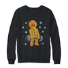 Gingerbread Man Weightlifting Christmas Fitness Gym Deadlift Shirt & Sweatshirt | siriusteestore