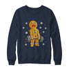 Gingerbread Man Weightlifting Christmas Fitness Gym Deadlift Shirt & Sweatshirt | siriusteestore