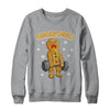 Gingershred Funny Gingerbread Man Gym Bodybuilding Christmas Shirt & Sweatshirt | siriusteestore