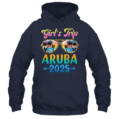 Girl's Trip Aruba 2025 Summer Vacation Sunglasses Shirt & Tank Top | siriusteestore