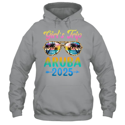 Girl's Trip Aruba 2025 Summer Vacation Sunglasses Shirt & Tank Top | siriusteestore