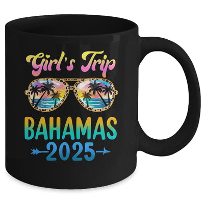 Girl's Trip Bahamas 2025 Summer Vacation Sunglasses Mug | siriusteestore