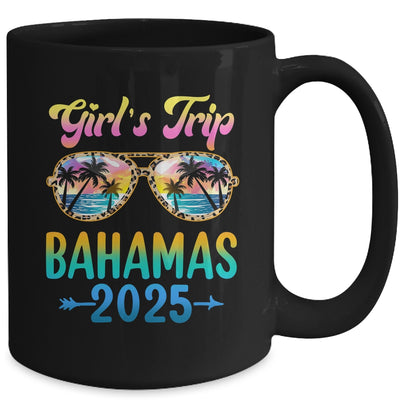 Girl's Trip Bahamas 2025 Summer Vacation Sunglasses Mug | siriusteestore