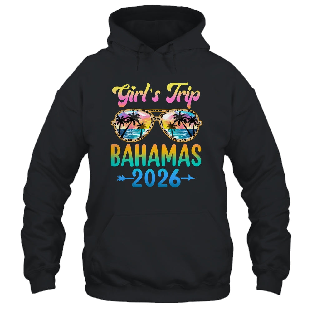 Girl's Trip Bahamas 2026 Summer Vacation Sunglasses Shirt & Tank Top | siriusteestore