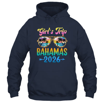Girl's Trip Bahamas 2026 Summer Vacation Sunglasses Shirt & Tank Top | siriusteestore