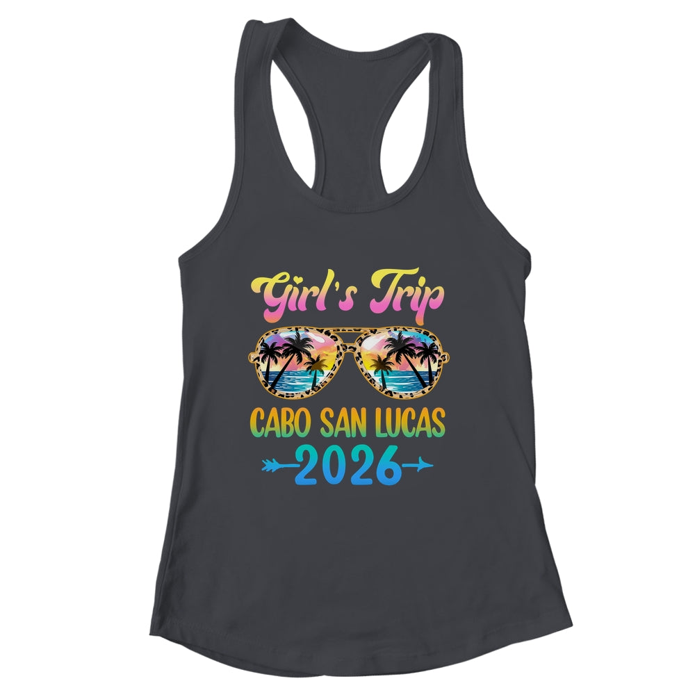 Girl's Trip Cabo San Lucas 2026 Summer Vacation Sunglasses Shirt & Tank Top | siriusteestore