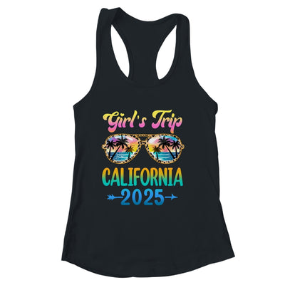 Girl's Trip California 2025 Summer Vacation Sunglasses Shirt & Tank Top | siriusteestore