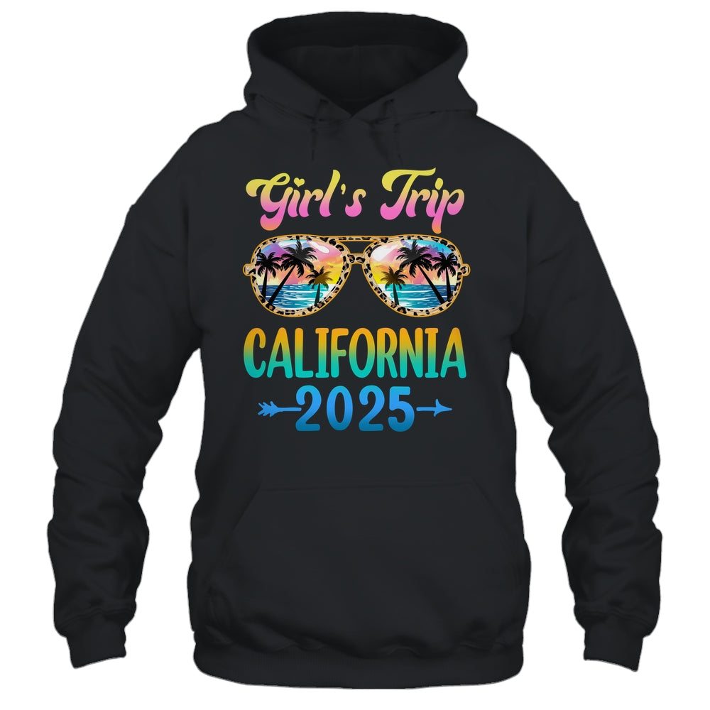 Girl's Trip California 2025 Summer Vacation Sunglasses Shirt & Tank Top | siriusteestore