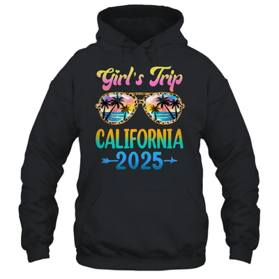 Girl's Trip California 2025 Summer Vacation Sunglasses Shirt & Tank Top | siriusteestore