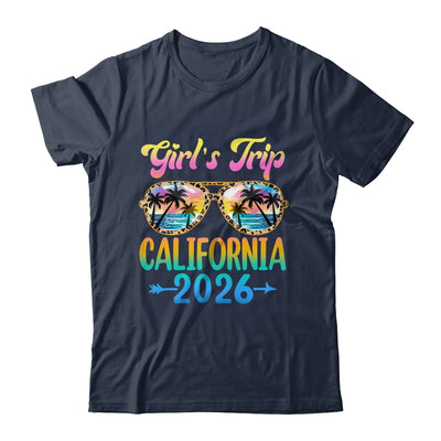 Girl's Trip California 2026 Summer Vacation Sunglasses Shirt & Tank Top | siriusteestore